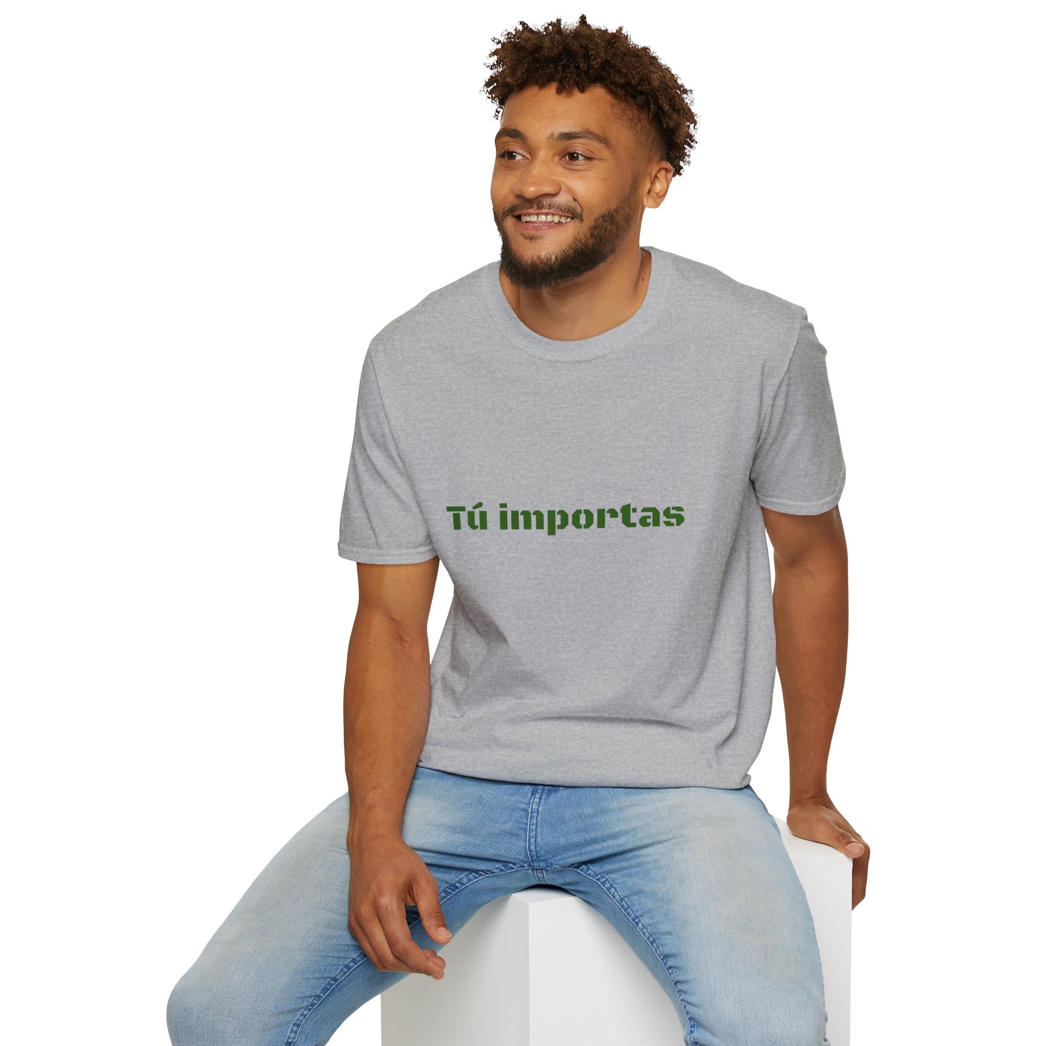 T-shirt "Tú importas" — Spanish Positive Message Tee