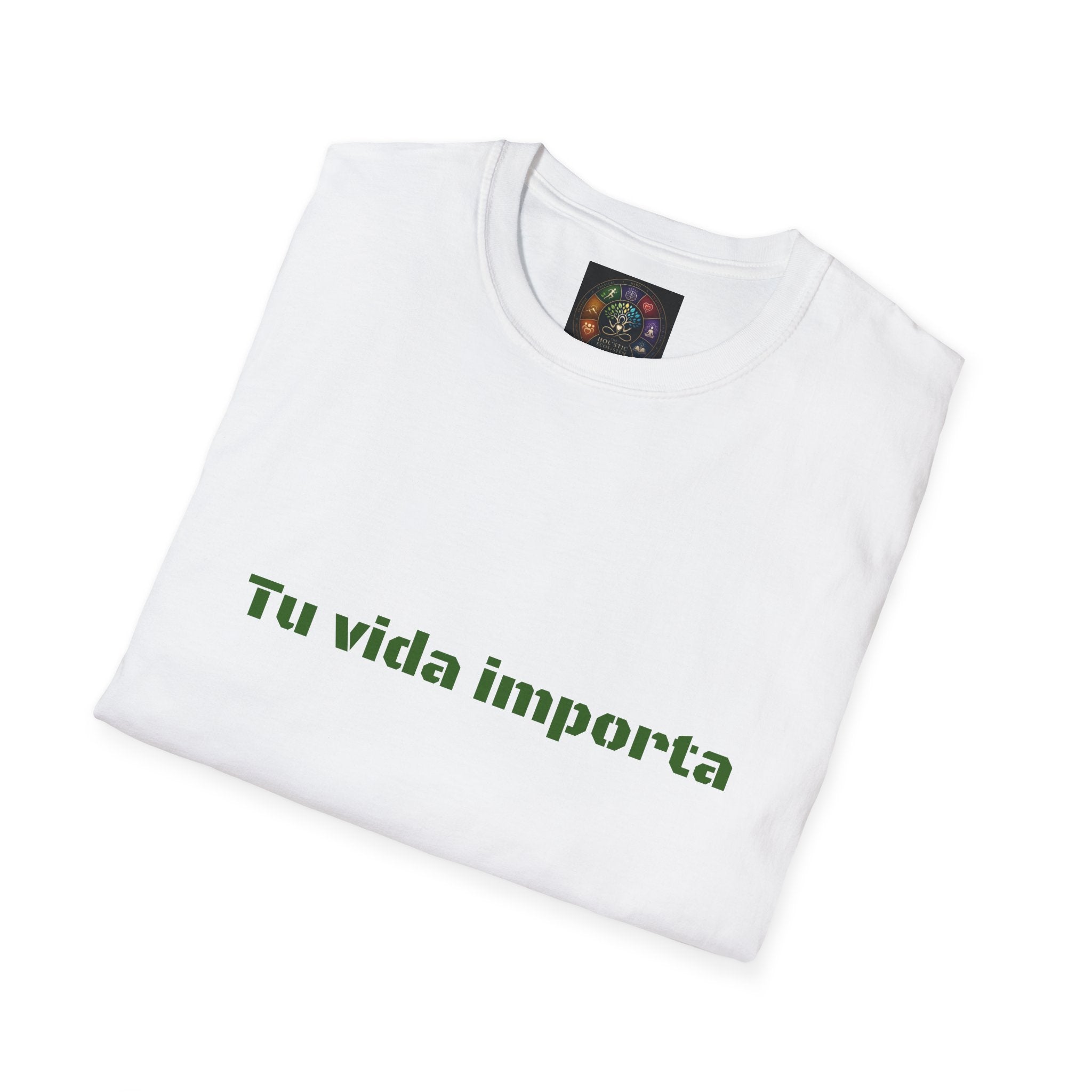 Tu vida importa T‑Shirt — Spanish 'Your Life Matters' Inspirational Tee