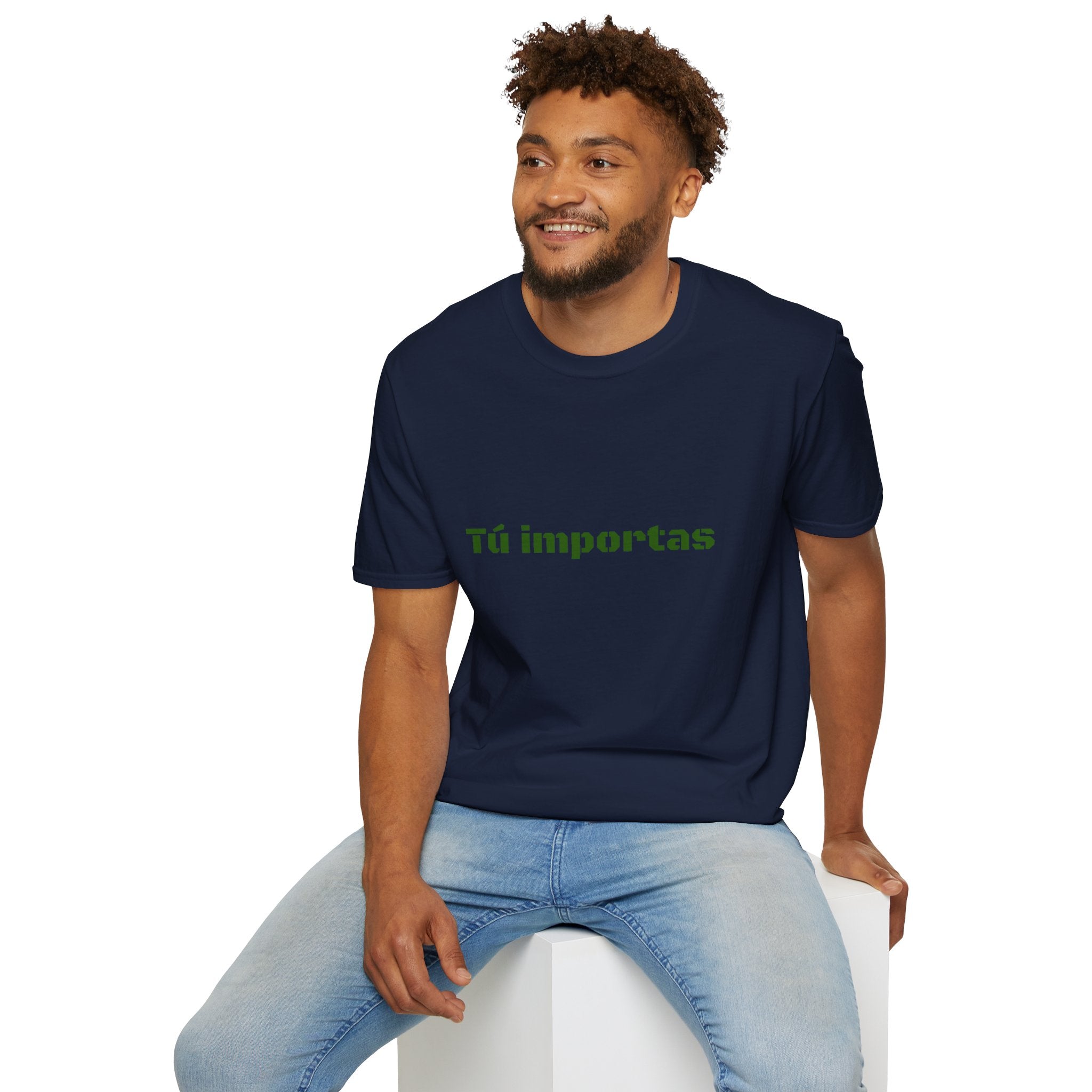 T-shirt "Tú importas" — Spanish Positive Message Tee