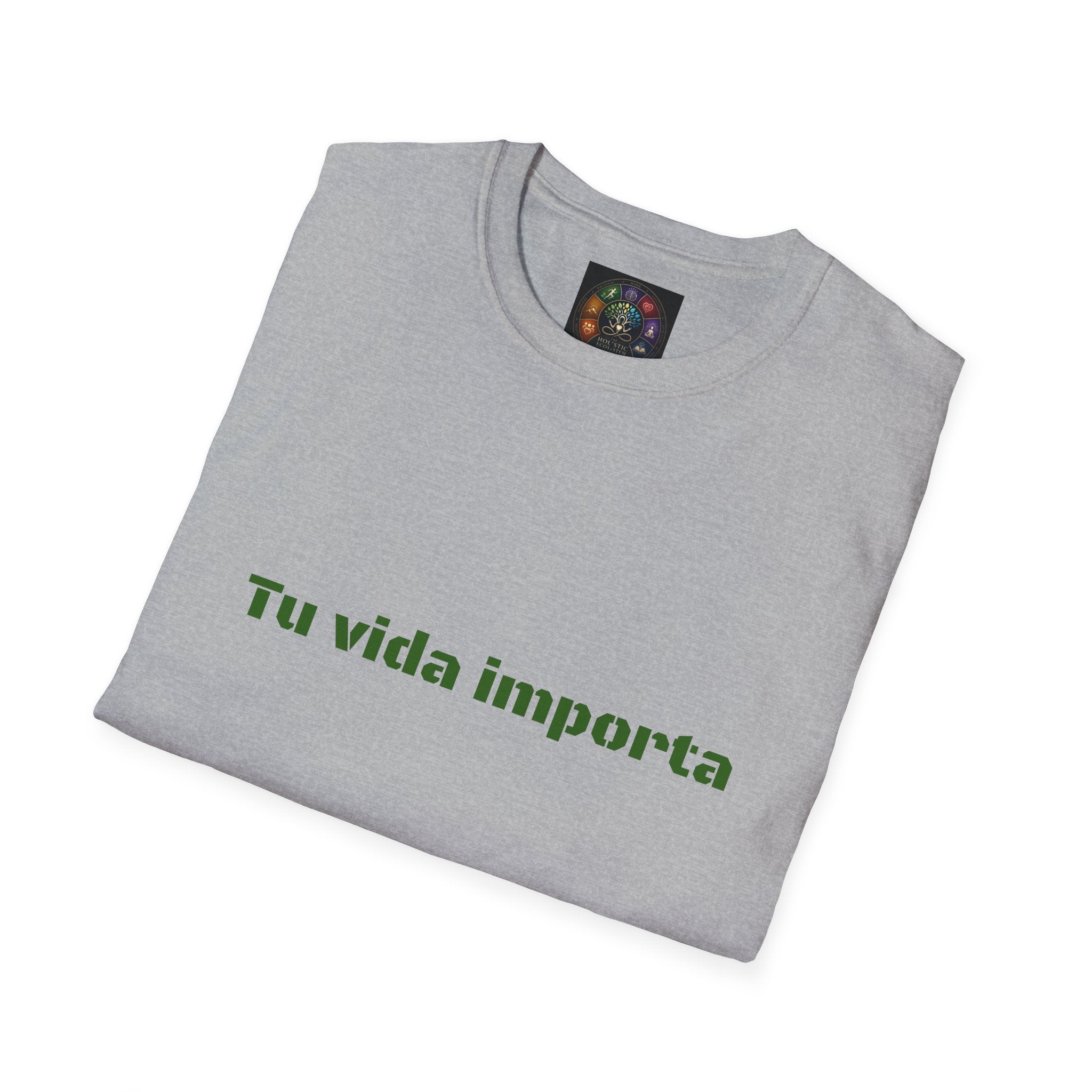 Tu vida importa T‑Shirt — Spanish 'Your Life Matters' Inspirational Tee